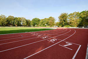 Colla poliuretanica aromatica ecologica di alta qualità per pista da corsa - Product Image 3