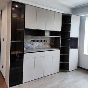 Customized Size Solid Wood Storage <b>Sideboard</b> Cabinet Environmental Protection Materials <b>for</b> Restaurant Furniture - Product Image 1