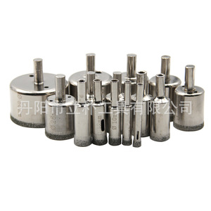 Li Pu Diamond Tipped Core Drill Bits 10mm To 30mm For Masonry Dry Cooling Bright Finish Set - Product Image 2