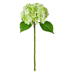 Fleurs artificielles d'hortensia Laixing, branche unique, en caoutchouc souple, impression 3D, style moderne, décorations de mariage - Product Image 5