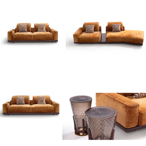 Proyecto de Hotel de Lujo Italiano, Muebles Llave en Mano, Sofás Seccionales Modernos de Alta Gama Hechos a Medida para el Hogar - Product Image 5
