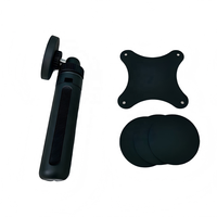 Support de moniteur de bureau magnétique en aluminium, support trépied télescopique réglable en hauteur pour écran portable