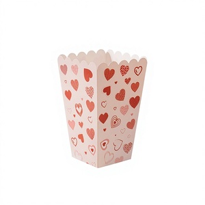 Caja de Palomitas de Maíz Biodegradable para Pequeños Negocios, Caja de Comida Rápida, Portátil, de Color Fijo, para Entrega de Alimentos - Product Image 3