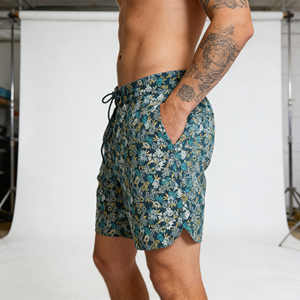 Shorts cargo confortables et extensibles pour hommes, avec poche zippée, séchage rapide, respirants, pour l'entraînement, boardshorts - Product Image 5