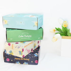 Boîte pliable, légère, biodégradable, compostable, écologique, recyclable, résistante aux déchirures, imperméable, rigide et robuste en carton ondulé - Product Image 3