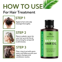 Aceite de Batana 100% Natural Puro y Crudo, Previene la Caída del Cabello, Aceite de Batana Sin Refinar que Mejora el Grosor, Aceite de Botana para el Crecimiento del Cabello