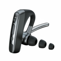 Casque sans fil V8 DNN à suppression de bruit 70 dB, mono-auriculaire, circum-auriculaire, pour camionneur, bureau, centre d'appels