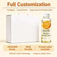 Nihewan Mandarijn Mengsel Sap 240ml Groothandel OEM ODM Private Label Drank Gemengd Fruitsap