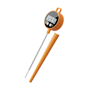 Accessoires de cuisine Thermomètre alimentaire numérique Lecture instantanée avec grand écran LCD rétroéclairé pour viande Barbecue Grill Steak Lait - Product Image 1