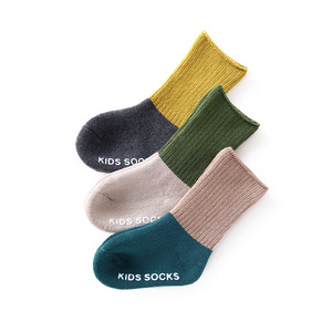 Otoño y el invierno <span class=keywords><strong>calcetines</strong></span> de algodón grueso cálido tubo largo 0-3 años bebé recién nacido bebé de alta <span class=keywords><strong>calcetines</strong></span> de tubo - Product Image 2