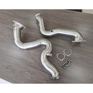 Downpipe JYD untuk Audi S6 S7 RS6 RS7 C7 C7.5 4.0T Downpipe - Product Image 3