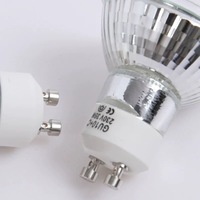 Lampes halogènes GU10 Éclairage intérieur Ampoule halogène 220-240V Lampe chauffante infrarouge Verre Aluminium Gu10 Gz10 Lightening 2800 3200k