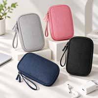 Sac Organisateur Électronique Multifonctionnel avec Étui de Rangement Épaissi pour Câbles, Écouteurs, Chargeurs, Batteries Externes et Câbles de Données USB