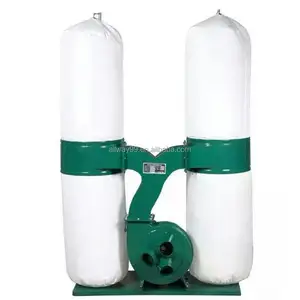 Low Price Electric Double Bag Wood Dust Collector For Woodworking Machine