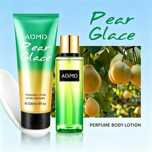 Set de Loción Corporal y Perfume ADMD Amber Romance/Lone Addict/<span class=keywords><strong>Bare</strong></span> <span class=keywords><strong>Vanilla</strong></span>, Kit de Cuidado Corporal con Aroma - Product Image 3