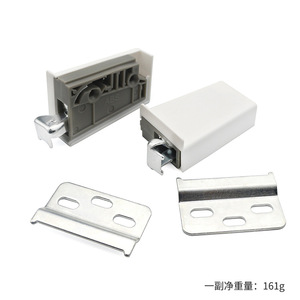 Durable Fine Sand Treatment <b>Kitchen</b> Cover <b>Plastic</b> Cabinet Visible Hanger Bracket - Product Image 5
