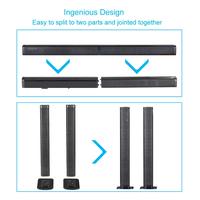 Samtronic – barre de son sans fil Offre Spéciale 40W, 37 pouces, barre de son bt détachable pour tv avec entrée optique