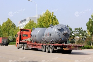 bibo HXCHEM NOUVEAU Réacteur chimique à enveloppe chauffante en acier inoxydable, homologué ASME U STAMP, 8000L, avec serpentin de chauffage en demi-tuyau - Product Image 4