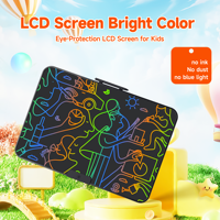 Tablet menggambar elektronik LCD 22 inci, papan tulis desain edukasi tahan lama untuk anak dan dewasa