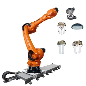 Nouveau bras robotique industriel à 6 axes, capacité de charge de 50 kg, préhenseur Schunk, manutention de matériaux, IP65, robot KUKA KR 50 R2500 - Product Image 1
