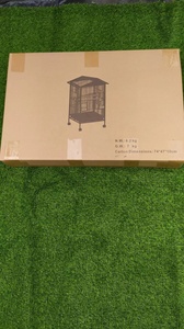 Gabbia per Pappagalli Extra-Large di Lusso a Villa Ornamentale in Ferro per Allevamento Domestico Chiusura a Scatto Confezionata in Scatola - Product Image 6