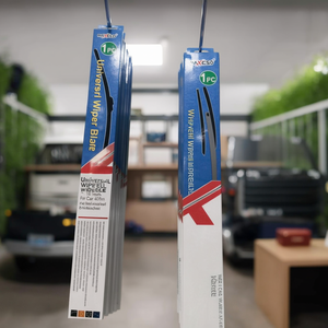 Escobilla Limpiaparabrisas Universal de Caucho Sintético sin Estructura de 16 Pulgadas (400 mm) para Reemplazo de Parabrisas de Automóvil - Product Image 3