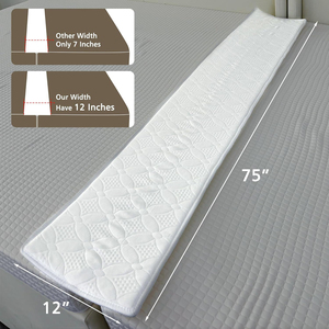 Pont de <span class=keywords><strong>lit</strong></span> pour transformer un <span class=keywords><strong>lit</strong></span> double en <span class=keywords><strong>lit</strong></span> king size, Remplisseur de vide de matelas imperméable en mousse à mémoire de forme, Convertisseur de <span class=keywords><strong>lit</strong></span> double en <span class=keywords><strong>lit</strong></span> king size - Product Image 3