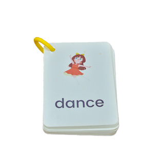 Trẻ em học tập sớm nhận thức Thẻ Tiếng Anh và ngôn ngữ tùy chỉnh THẺ FLASH nói chuyện THẺ FLASH đồ chơi học tập - Product Image 2