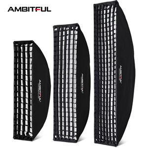 Alcance del proyecto: 22x90cm 30x120cm 35x160cm Rectangular Octagonal Honeycomb Grid Soft Box para Bowens Studio <span class=keywords><strong>Flash</strong></span> Light Box - Product Image 1