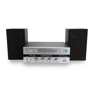 Tocadiscos con Bluetooth, Microsistema con Receptor Bluetooth, 2 Medidores VU, Altavoz de 25W×2, Adaptador de CA, 14.0x12.6x16.6 Pulgadas - Product Image 6