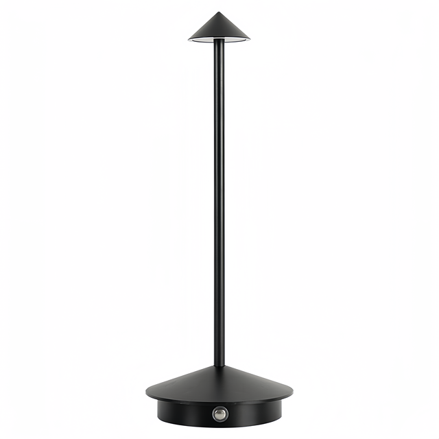 Contemporary European Style Wireless Rechargeable Led Table Lamp Restaurant Energy Saving Aluminum Desk Lamp bar Cordless Light