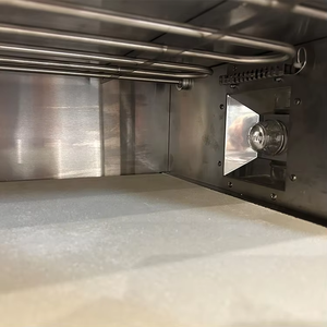 Horno de Encimera de Doble Cubierta de Acero Inoxidable Comercial Más Vendido para Hornear <span class=keywords><strong>Pizza</strong></span>, Pan y Pasteles en Restaurantes y Cocinas - Product Image 5