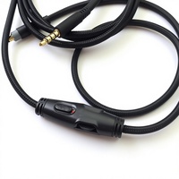 Cable de Audio Auxiliar de Repuesto en Oferta para Auriculares de Juego Hyper X Cloud / Alpha y Cloud Mix con Control de Volumen y Silencio Integrado