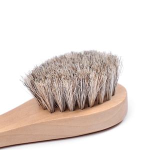 Spazzola per il viso di promozione all'ingrosso di colore naturale in legno e setola di cinghiale spazzola per la pulizia del viso - Product Image 6