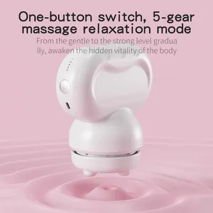 Adjustable Speed Handheld Full Body Massager Relax Shoulder Electric Vibrator Anti Cellulite Body Slimming Percussion Massager