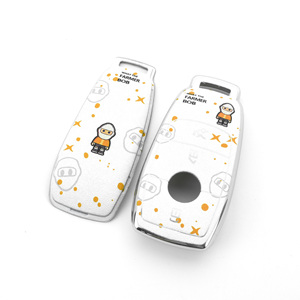 Logo personnalisé Top classement Soft TPU Cute Cartoon Car Key Covers Case Fob Shell Casing De nombreux modèles disponibles - Product Image 4
