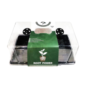 Wholesale Durable <strong>Seed</strong> Germination Box Nursery Seedling Tray Vegetable Plant Plastic Tray <strong>Seed</strong> Starting Box With <strong>Cover</strong> - Product Image 5
