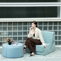 2024 Neues Design Single Riesen moderne Klapp schaum gefüllte Liege Wohnzimmer möbel Sofa Custom Großhandel Schaumstoff Sofa