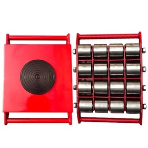 6 8 10 12 15 18 24 30 Ton <b>Trolley</b> Skates/Cargo Roller Skate Customized Machinery Moving <b>Trolley</b> Customized - Product Image 1