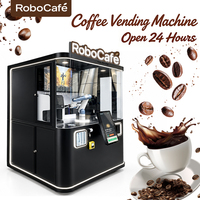 Distributeur automatique de café chaud et froid, entièrement automatique, à monnayeur, personnalisé pour les entreprises