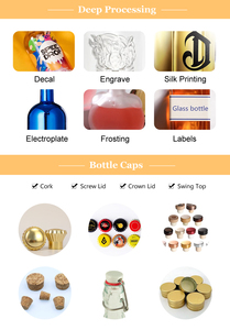 Công suất cực lớn với nắp vặn lý tưởng để lưu trữ số lượng lớn trong nhà hàng chai thủy tinh Vodka tùy chỉnh - Product Image 6