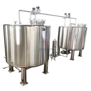 Système de réservoir de stockage à filtre personnalisable réservoir de mélange de solution chimique en acier inoxydable