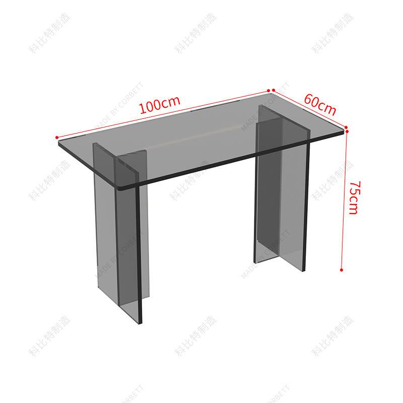 Light gray long 1006075cm-high gray-12mm