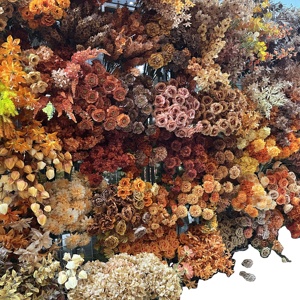 Bán Buôn Cao Cấp Hoa Thiết Kế Loại Khác Nhau Nhân Tạo Hoa Màu Cam Hoa Cho Đám Cưới Trang Trí Mùa Thu Chủ Đề - Product Image 2