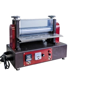 Automatic <b>Small</b> Heating Leather Edge Folding Strip <b>Drawing</b> Leather Skiving Machine with Motor - Product Image 1