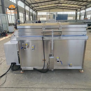 Olla industrial para blanquear con elevación automática de cestas, para ebullición y estofado de mariscos, carne, ternera, cerdo, maíz y blanqueo de preparación previa - Product Image 2