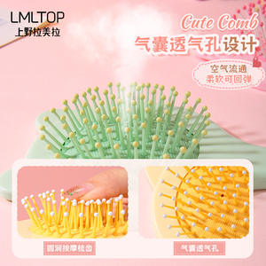 หวีลมหอมการ์ตูน LMLTOP ขนาด 15 ซม. หวีนวดพกพาสำหรับผู้หญิงและเด็ก สีผสม จัดส่งแบบสุ่ม - Product Image 5