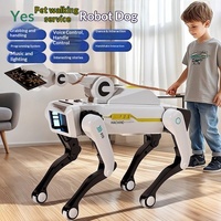 Hochwertiger Intelligenter Roboter-Hund Spielzeug mit Fernbedienung und Programmierung, Künstliche Intelligenz für Kinder, Mechanisches Hundemodell für Jungen
