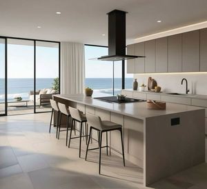 Gran oferta, muebles residenciales costeros, armario de cocina, listo para montar, conjunto completo - Product Image 1