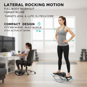 Máquina multifuncional de pedales para el hogar, stepper compacto y portátil, equipo de fitness para interiores, escaladora silenciosa para gimnasio en casa - Product Image 1
